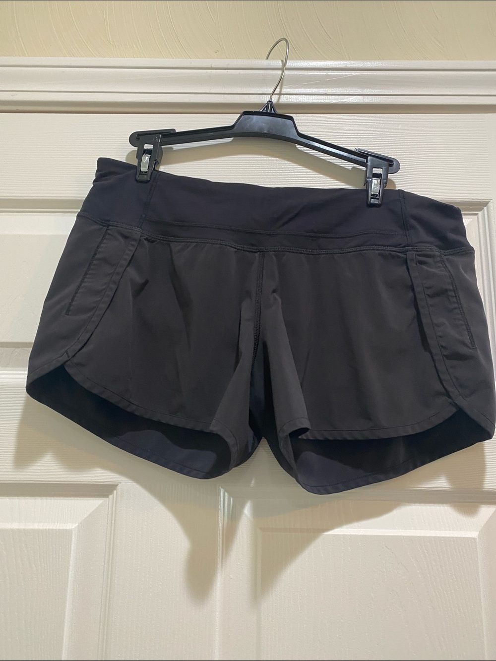 lululemon athletica Black Athletic Running Shorts - Picture 1 of 4